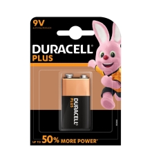 DURACELL baterie alkalická PLUS NEW 9V/6LR61/MN1604 ;BL1