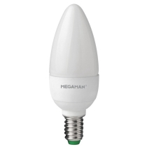 MEGAMAN LED  svíčka B35 4.9W/40W E14 2700K 470lm NonDim 15Y opál˙