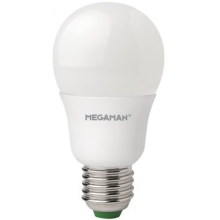 MEGAMAN LED žárovka A60 4.8W/40W E27 2700K 470lm NonDim 15Y opál˙