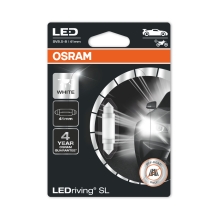 OSRAM LED autožárovka C5W (41 mm) 6413DWP-01B 0.6W 12V SV8.5-8 blistr-1ks