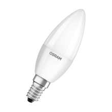 OSRAM LED svíčka PARATHOM B35 4.9W/40W E14 2700K 470lm NonDim 15Y opál˙