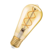 OSRAM LED žárovka filament Vintage.1906 ST64 4W/25W E27 2000K 250lm NonDim 15Y˙