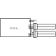 OSRAM nástrčná zářivka DULUX T/E 26W/830 GX24q-3
