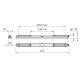 PHILIPS prachotěsné svítidlo CoreLine WT120C 27S 20.5W 2700lm/840 50Y IP65 1.2m˙