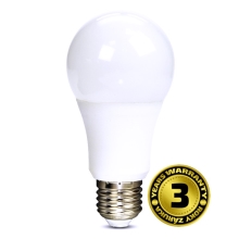 SOLIGHT bulb. klasický tvar A60 10W. E27. 4000K. 270°. 810lm