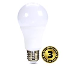 SOLIGHT bulb. klasický tvar A60 15W. E27. 3000K. 270°. 1220lm