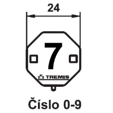 TREMIS štítek.označení číslo 7